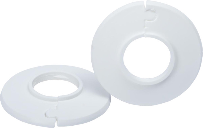 Täckbricka Vit Ø28 mm 2-pack Gelia